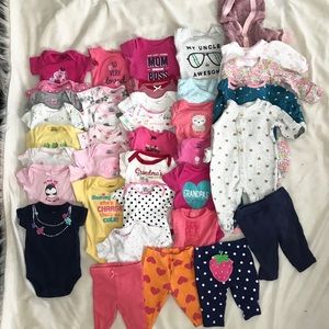 Newborn babygirl bundle